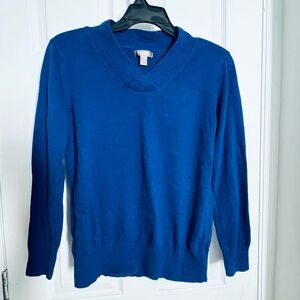 Designers Originals Blue V-Neck Sweater